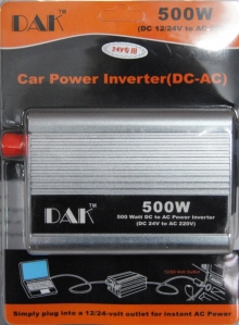 Инвертор на напрежение 12V - 220V - 500W