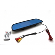  Огледало с 4.3 инча вграден монитор USB, Micro SD - АТ BTM-4301A, Mp5