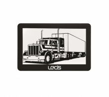 LEOS TRUCK MATE 5 инча - Двуядрена навигация за камиони , 256MB, Сенник